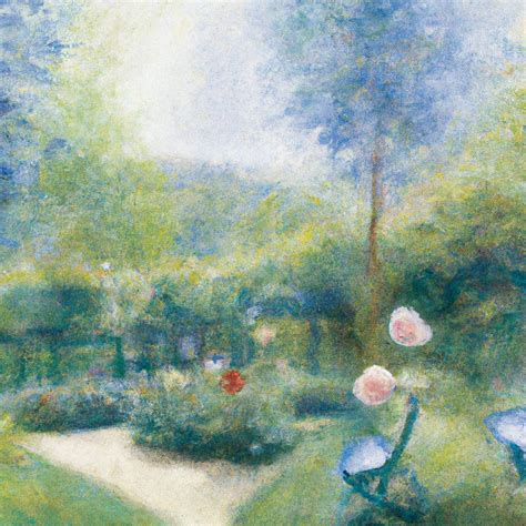 Garden By Pierre Auguste Renoir