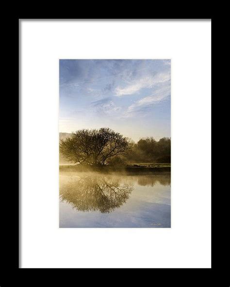 Misty River Sunrise Framed Print By Christina Rollo All Framed Prints