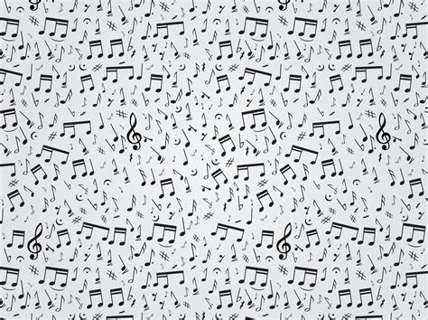 Musical Notes Pattern Vector Art And Graphics