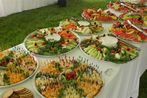 Cold Food Buffet Taco Bar Catering Wedding Food Catering Catering