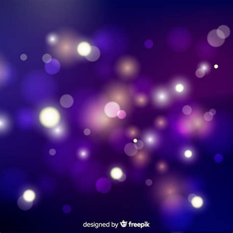 Free Vector Abstract Bokeh Lights Background