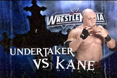 The Streak 12 The Undertaker Vs Kane Wrestlemania XX PWMania