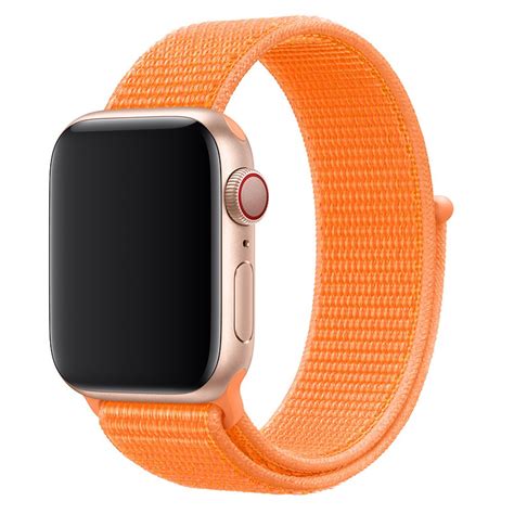 Nylonarmband Apple Watch 42444549 Mm Orange B6b8 Fyndiq