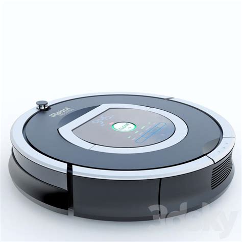 دانلود مدل سه بعدی جارو برقی هوشمند Roomba 780 بانک مدل آبجکت و تکسچر سه بعدی