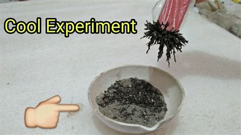 Experiment Separate Iron Filings And Sand Youtube