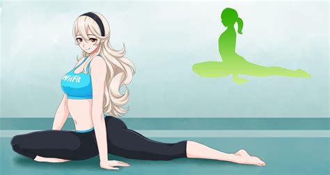 Wii Fit Trainer Corrin Crossover Wii Fit Smash Bros Funny Super