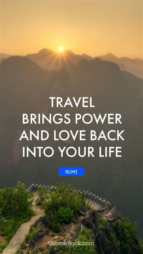 Rumi On Travel