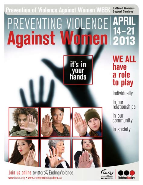 Prevention Of Violence Against Women Week Bwss