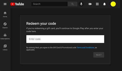 How To Use Youtube Premium Code