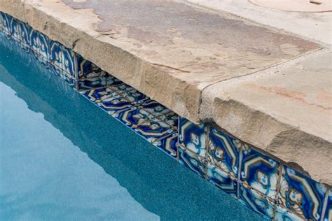 Waterline Tile Alan Smith Pools Coping Stone Pool Plaster Pool Tile