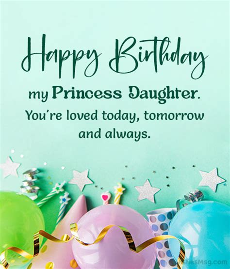 130 Happy Birthday Wishes For Daughter Wishesmsg