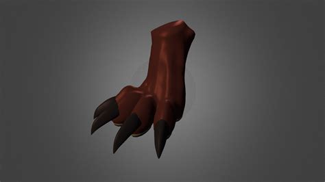Smaug Dragon Foot Wip 3d Model By Foxypaws 61021f8 Sketchfab