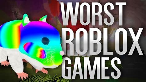 10 Worst Roblox Games You Want To Avoid At All Times Youtube