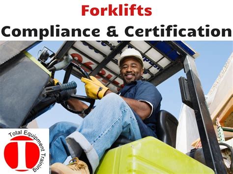 Osha Compliance Forklift Training And Forklift Certification Tet