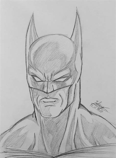 Batman Pencil Drawing At Explore Collection Of