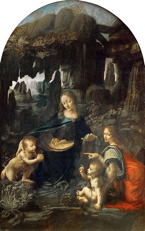 Leonardo Da Vinci Virgin Of The Rocks 1483 86 Rmuseum