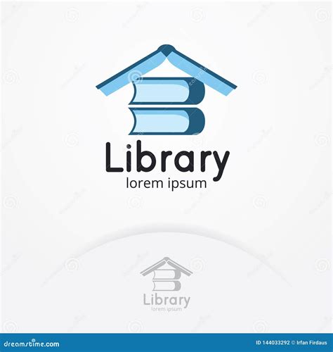 Library Logo Design Stock Vector Illustration Of Logo 144033292