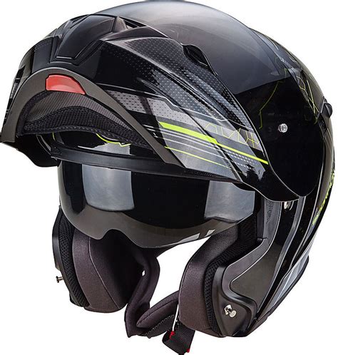 Best entry level modular helmets. Modular Motorcycle Helmet Scorpion Exo-920 Satellite Black ...