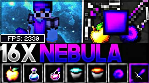 Nebula 16x Mcpe Pvp Texture Pack Fps Friendly By Zuphers Youtube