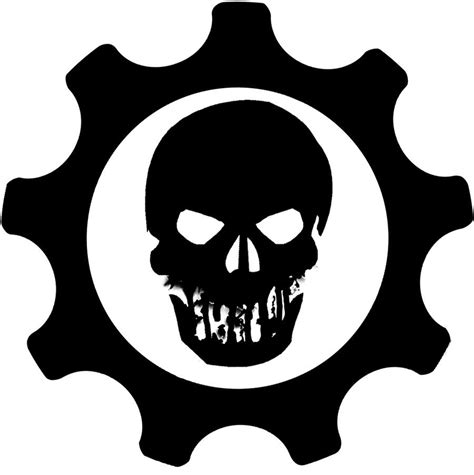 7 Gears Of War Clipart Preview Gears Logo By Cro Hdclipartall