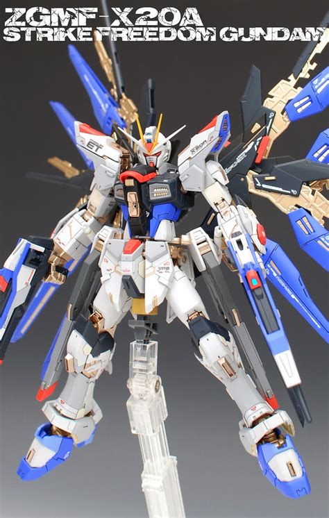 Gundam Guy Rg 1144 Zgmf X20 Strike Freedom Gundam Painted Build