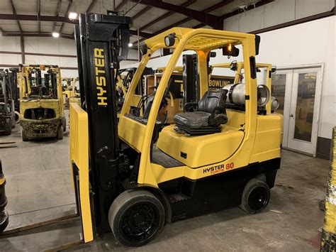 2013 Hyster 8000 Lb Capacity Forklift Model S80ft Sn H004v02239l