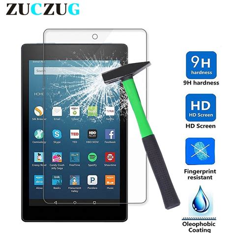 9h Screen Protector Kindle For All New Amazon Kindle Fire Hd 8 Tempered Glass For New Fire Hd 8