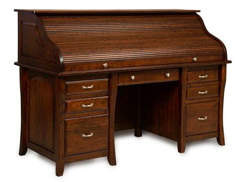 A comfortable workspace is easy to attain with the right home office furniture. Amish Rolltop Desk Home Office Furniture Solid Wood New | eBay