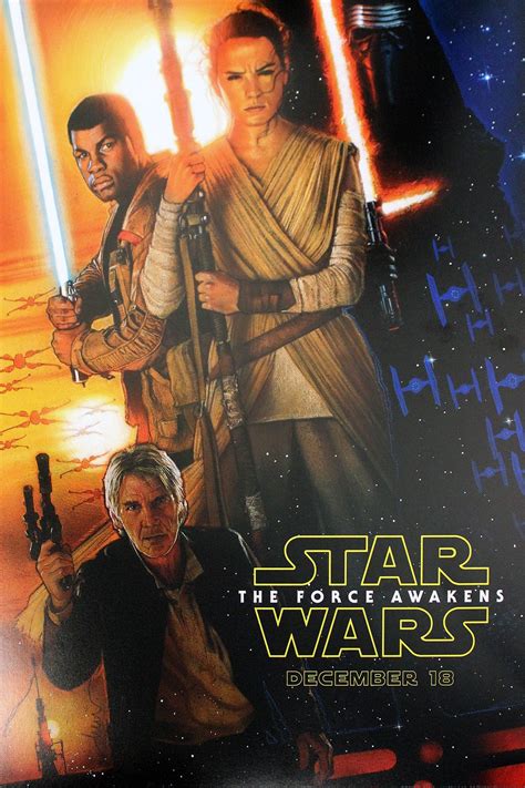 This Is The New Movie Poster For Star Wars The Force Awakens The Verge