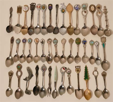 Souvenir Spoon Collection 110663 Holabird Western Americana Collections