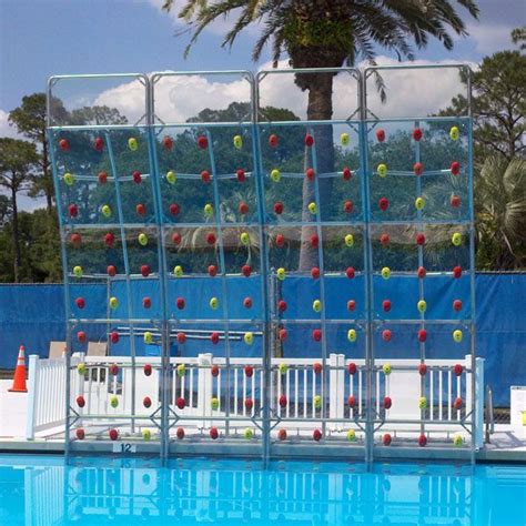 Kersplash Pool Climbing Walls Add Adventure To Pool Decks In Both