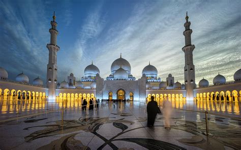 Sheikh Zayed Grand Mosque Center Wallpapers Wallpaper Cave