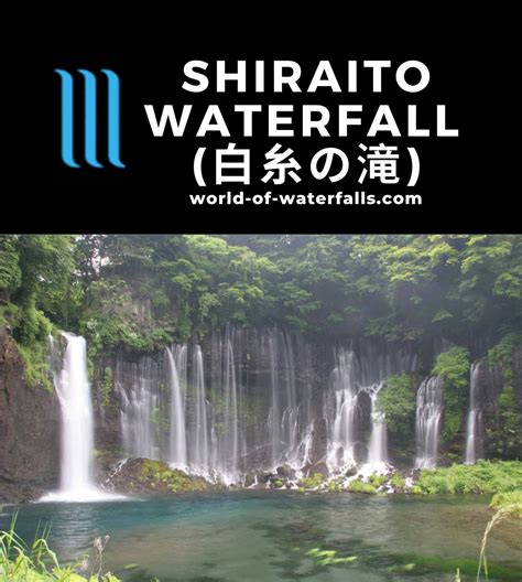 Shiraito Falls One Of Japans Widest Waterfalls On Mt Fuji