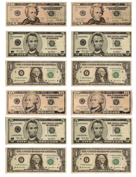 Legal Free Printable Money For Teaching The Kids About