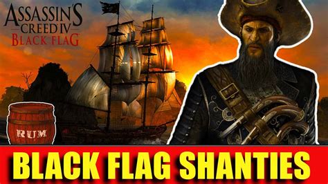 Assassins Creed Black Flag Sea Shanties Karaoke Style Youtube