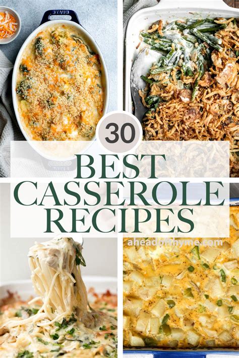 30 Best Casserole Recipes Ahead Of Thyme