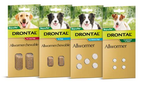 Accordingly, puppies are generally treated for worms several times over their first six to 12 months the five best wormers for dogs. Drontal All Wormer Chewable For Dogs - Tasty Chew 5pack