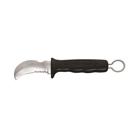 Cablelinemans Skinning Knife Serrated Blade 1560 3 Klein Tools