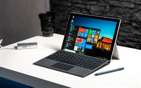 Zeigefinger Herausfahren Lockig Microsoft Surface Pro 6 Tastatur Und