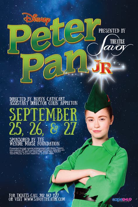 Rehearsal schedule (1)(1).pdf for later. Disney's Peter Pan JR. | goCapeBreton.com