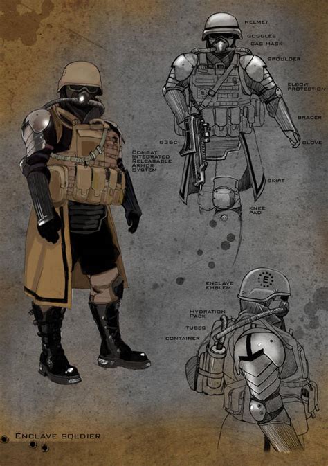 Fallout Enclave Soldier By Dywa On Deviantart