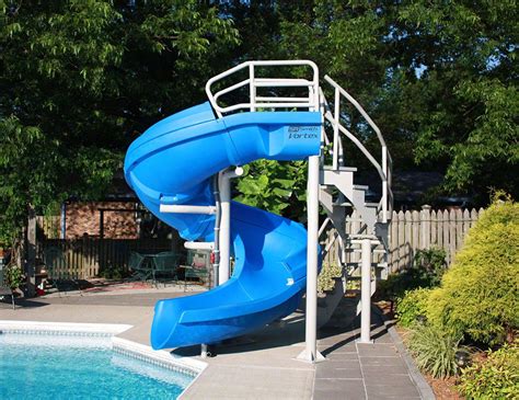 Sr Smith Vortex Water Slides 75 Feet Above Ground Pool Slide