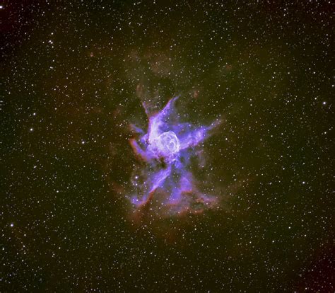 Thor Ngc 2359 Is An Emission Nebula Located 15000 Lightye Flickr