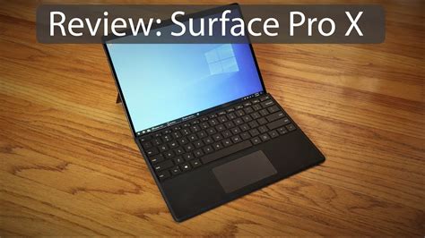 Review Surface Pro X Youtube