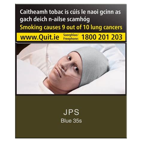 Jps Blue Cigarettes 35 Pack Tesco Groceries