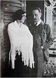 Rilke with Baladine Klossowska (Muzot 1923)