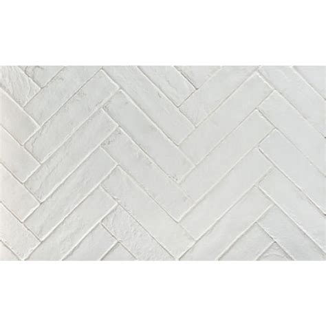 Msi Capella White Brick 2 13 In X 10 In Matte Porcelain Floor And