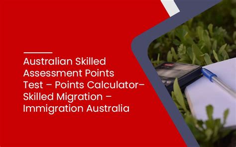 australian skilled migration points calculation in 2023