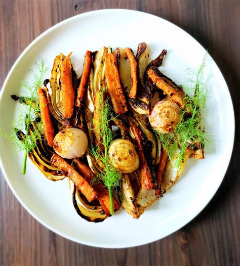 Roasted Fennel And Carrot Salad Warm Fennel Salad Recipe Roasted