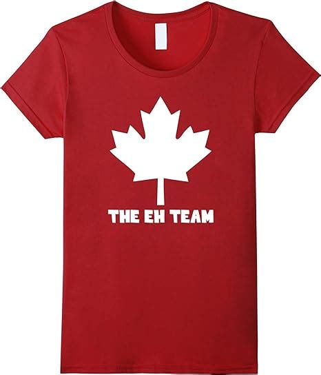 the eh team t shirt funny saying sarcastic canada canadian clothing